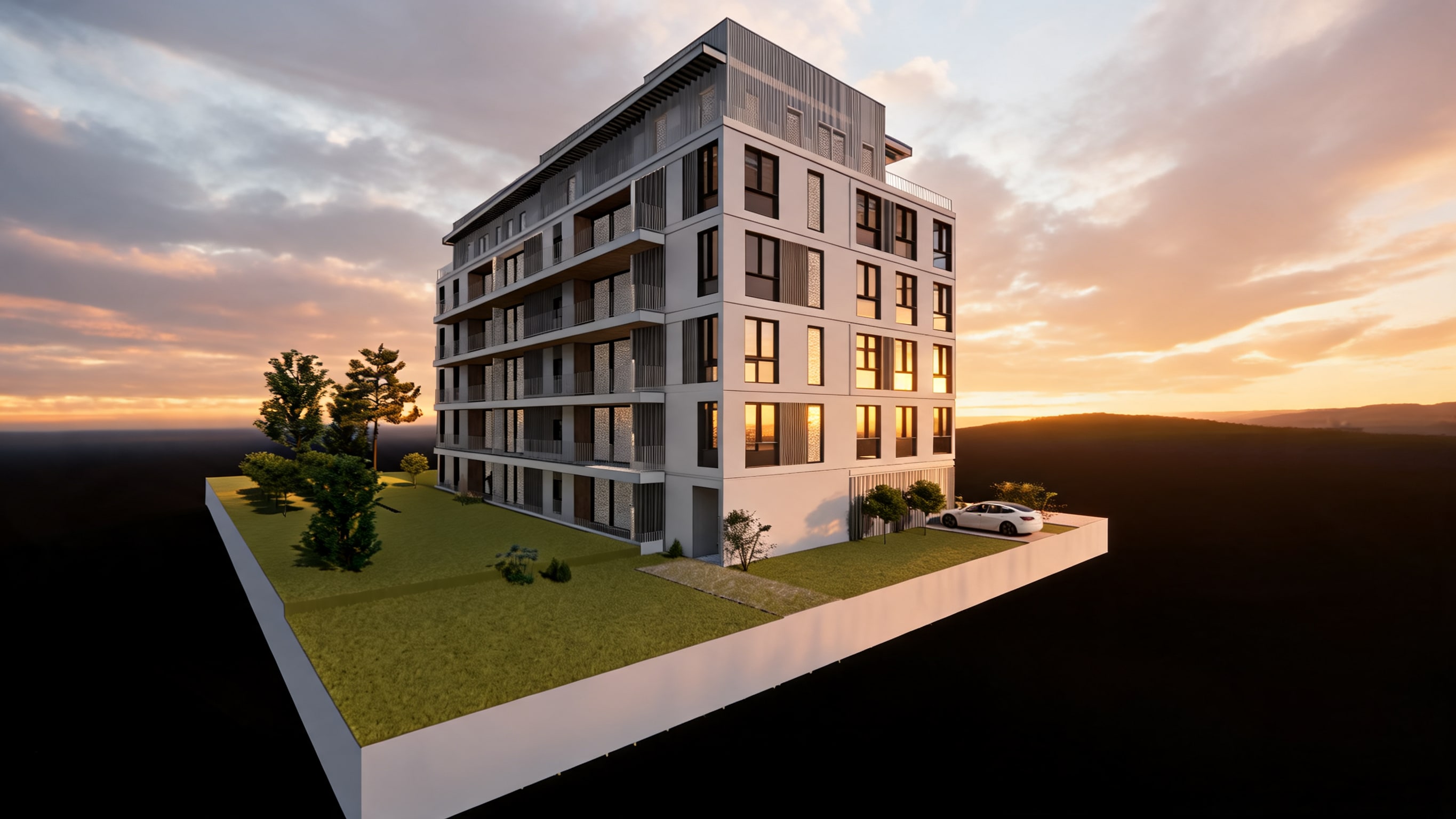 Brodetzky 27 Ramat Aviv, entrance and ground level