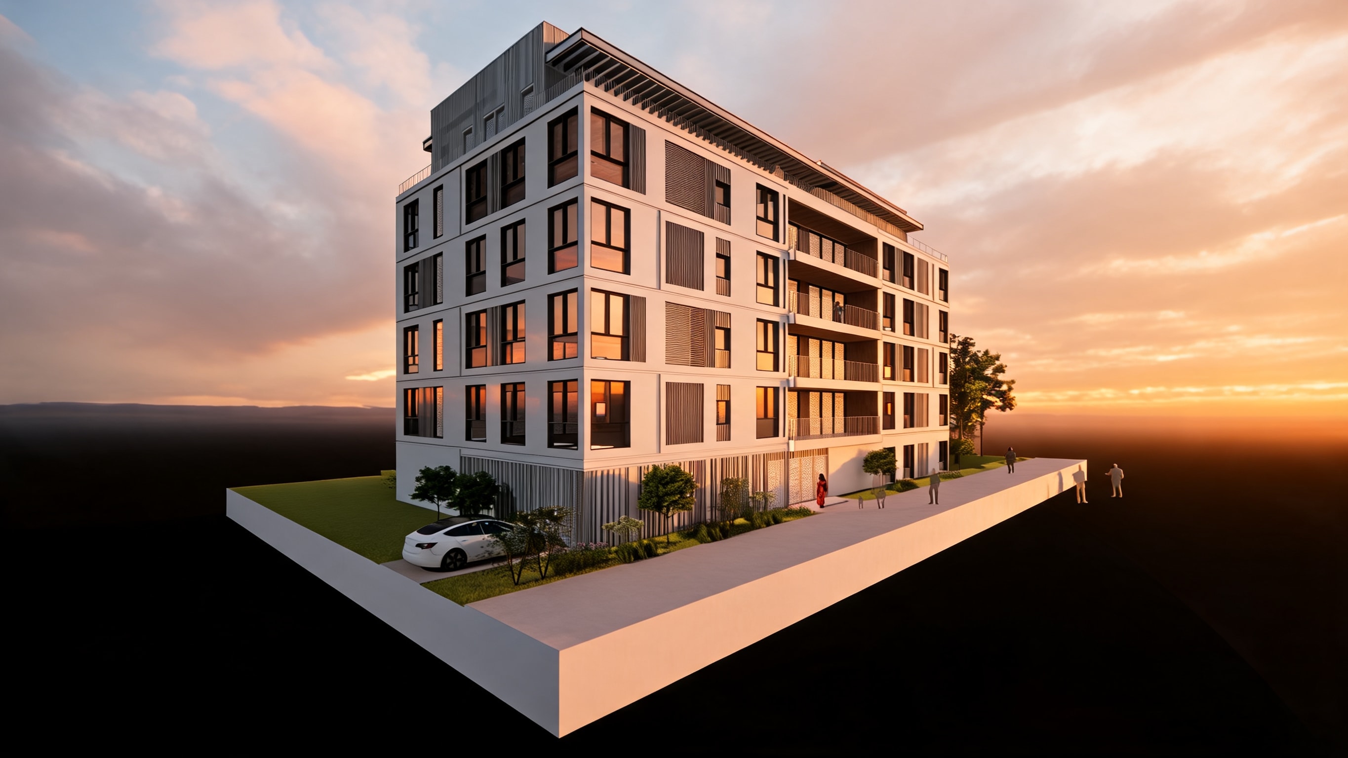 Brodetzky 27 Ramat Aviv, building facade